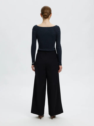 LURA KNIT BOAT NECK