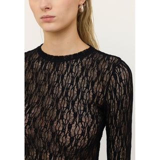 Olena LS Top Svart