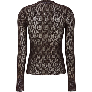 Olena LS Top Brun