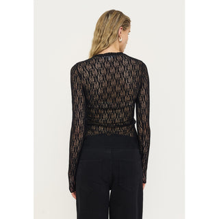 Olena LS Top Svart