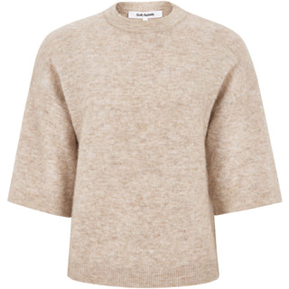 Allison SS knit -Beige