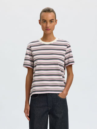 ESSENTIAL STRIPED BOXY TEE