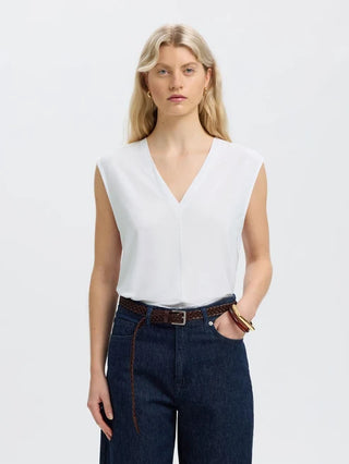 BERTA BELLIS SL V-NECK TOP