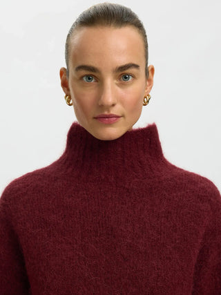 GABRIELLA LS KNIT HIGH NECK