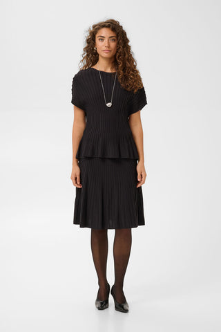 HEART KNIT CAPSLEEVE