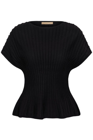 HEART KNIT CAPSLEEVE
