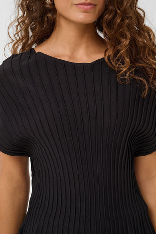 HEART KNIT CAPSLEEVE