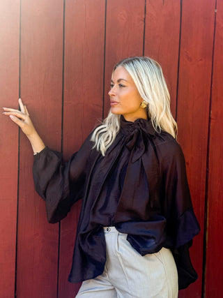 Rachel Bow-Tie Blouse