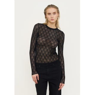 Olena LS Top Svart