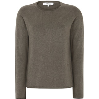 Marla O-neck Roll Edge Knit