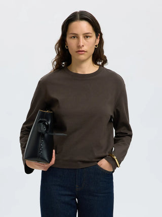 ESSENTIAL LS BOXY TEE