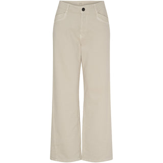 Como Twill Wide Pant Beige
