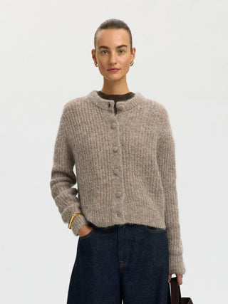 GABRIELLA LS BUTTON CARDIGAN
