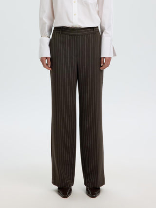 RITA WIDE PANT PIN STRIPE
