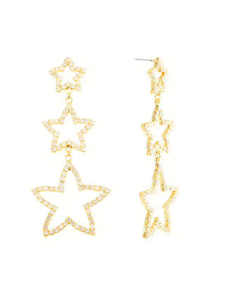 Starlight earring gold