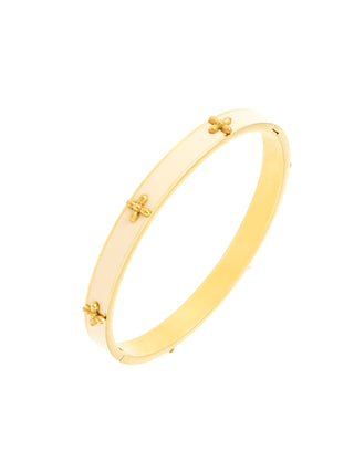 Valencia bangle nude gold