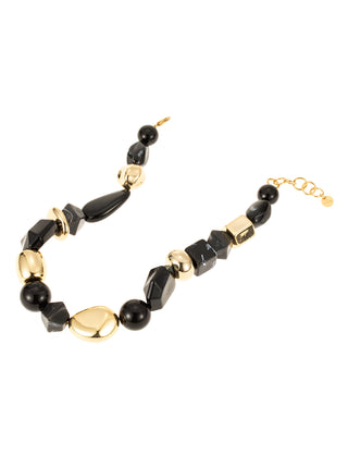 Lolla chunky necklace black