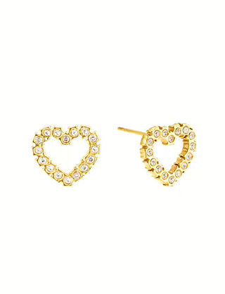 Valentina Studs Gold