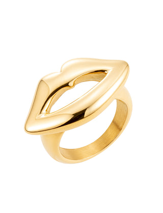 Lipp ring gold