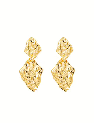Como large earring gold