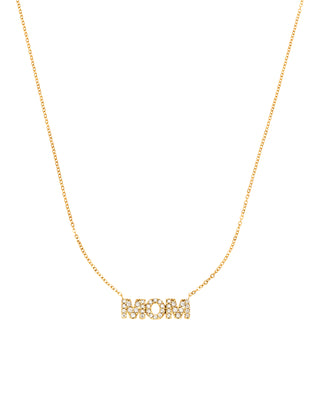 Necklace MOM gold