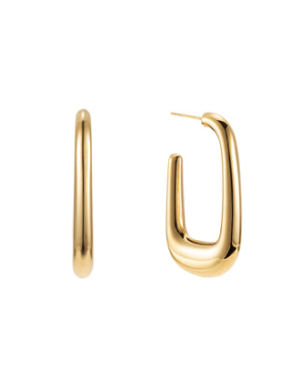 Lou hoop earring gold