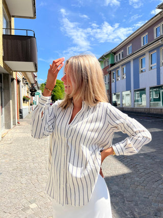 Viva L/S striped sun shirt