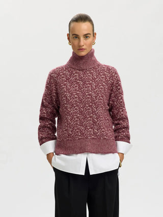 LULU DUO LS KNIT HIGH NECK
