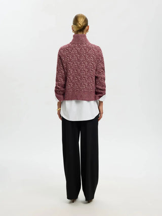 LULU DUO LS KNIT HIGH NECK