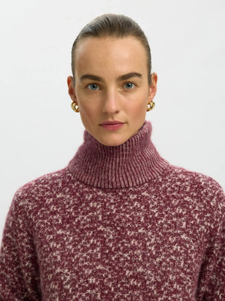 LULU DUO LS KNIT HIGH NECK