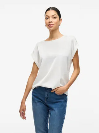 ELLETTE SATIN TOP