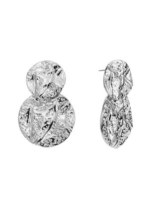 Amalfi double earring steel