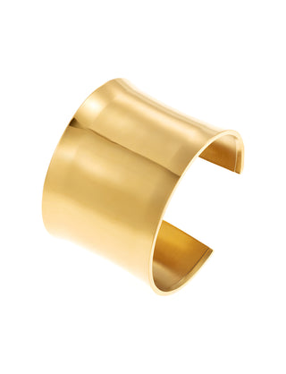 Bold bangle gold