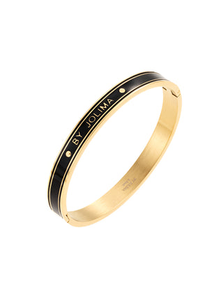 By Jolima bangle black gold