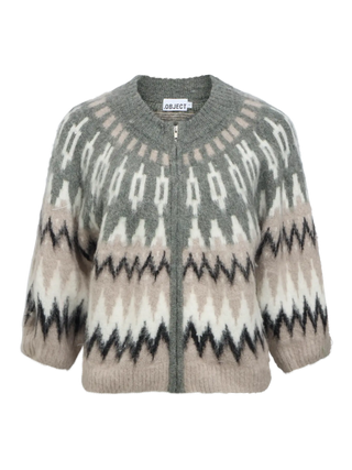 JAADE DIANA S/S RE KNIT CARDIGAN