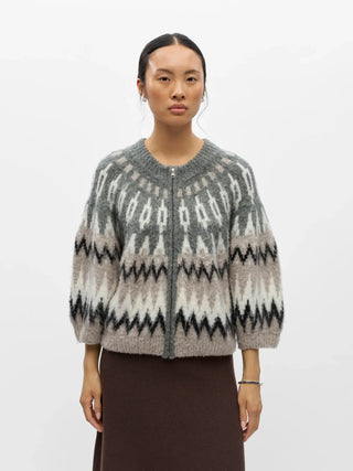 JAADE DIANA S/S RE KNIT CARDIGAN