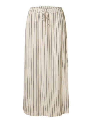 VIVA HW STRIPED ANKLE SUN SKIRT