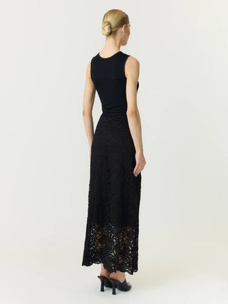 LACEY LONG LACE SKIRT