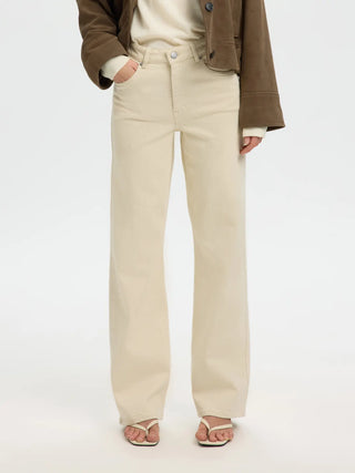 WIDE BEA-KORI ECRU 609 JEANS