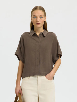 Viva SS Cropped Shirt