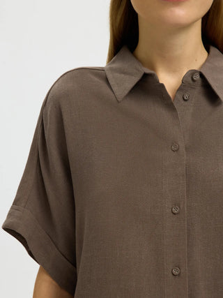 Viva SS Cropped Shirt