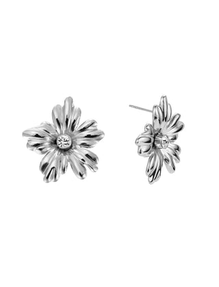 Lilly crystal earring steel