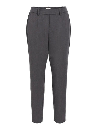 LISA SLIM PANT - GRÅ