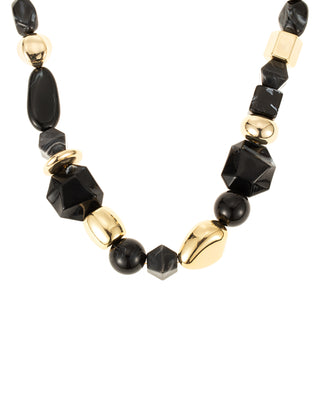 Lolla chunky necklace black