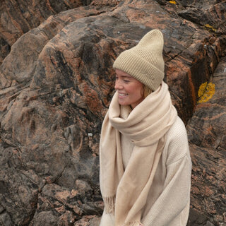 Ängabo Scarf - Soft Beige