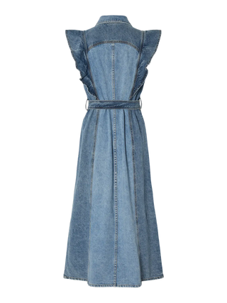 CAWI DENIM LONG DRESS