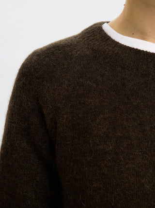 LULU LS KNIT O-NECK
