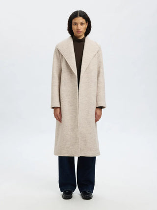 ROSA BOUCLE WOOL BLEND COAT