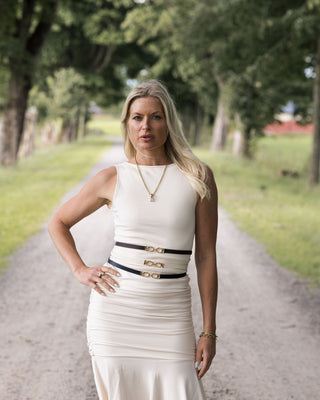 Sanna Belt Espresso Elegance