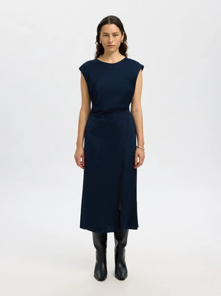 LEONORE SLIM MIDI DRESS